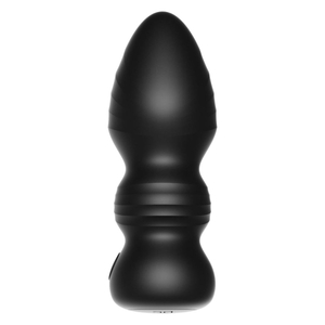 Plug Anal Duplo Gourd Com 7 Modos De Vibração E Controle Remoto