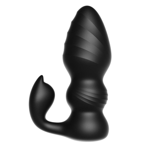 Plug Anal Duplo Gourd Com 7 Modos De Vibração E Controle Remoto