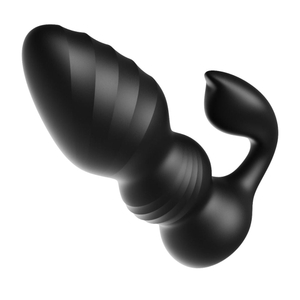 Plug Anal Duplo Gourd Com 7 Modos De Vibração E Controle Remoto