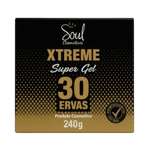 Xtreme 30 Ervas Super Gel Para Massagem 240g Soul Cosméticos