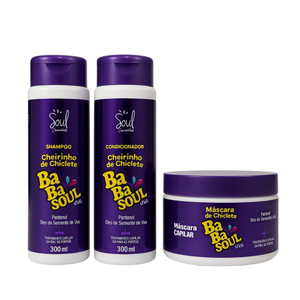 Kit Capilar Babasoul Com 3 Itens Soul Cosméticos