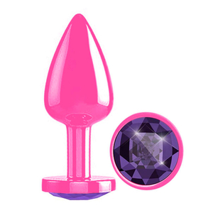 Plug Anal Diamond Colors Pink Delicious.