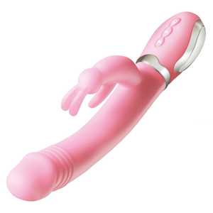 Vibrador Rabbit Naughty Com Língua Estimuladora 36 Vibrações E Aquecimento