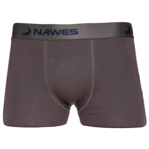 Cueca Boxer Lisa Em Cotton Penteado Nawes