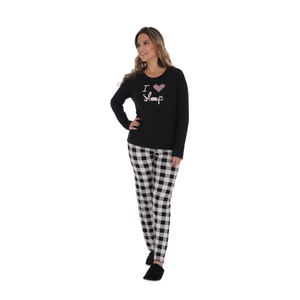 Pijama Sleep Suede Variados Victory
