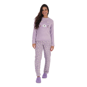Pijama Majestosa Flee Variados Victory