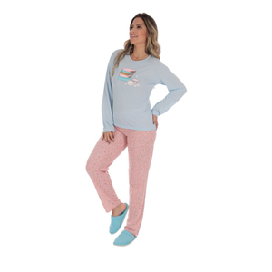 Pijama Bella Malha Variados Victory