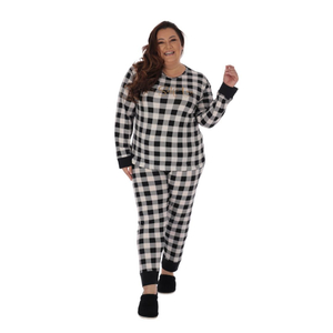 Pijama Total Print Suede Variados Victory