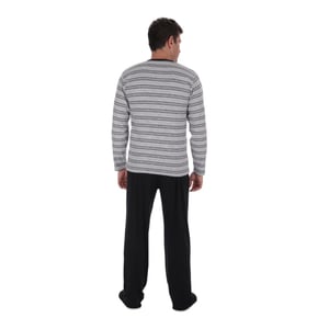 Pijama Masculino Suede Listrado Variados Victory