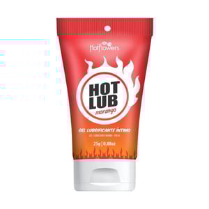 Hot Lub Lubrificante Beijável 25g Hot Flowers