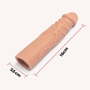 Bigger Man Capa Extensora Peniana 16 X 3,5cm Sexy Hot