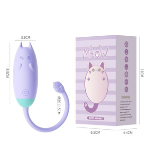 Estimulador Meow Ponto G E Clitóris Com Aplicativo Vibe Toys