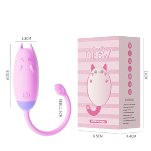 Estimulador Meow Ponto G E Clitóris Com Aplicativo Vibe Toys