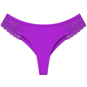 Calcinha Estilo Tanga Camélia Fio Duplo Microfibra Patitex