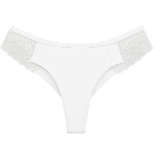 Calcinha Estilo Tanga Camélia Fio Duplo Microfibra Patitex