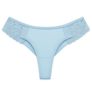 Calcinha Estilo Tanga Camélia Fio Duplo Microfibra Patitex