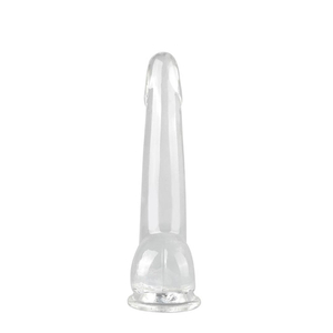 Pênis Realístico Jelly Com Escroto E Ventosa 21 X 4,5cm Vibe Toys