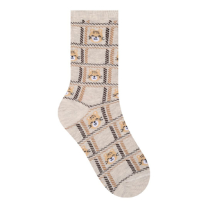 Meia Estampada Feminina Selene