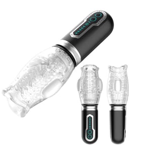 Masturbador Lanterna 5 Modos De Vai E Vem E 7 Modos De Vibação