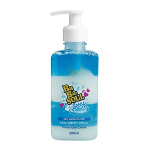 Baba Soul Gel Hidratante Sexy Para Corpo E Virilha 280ml Soul Cosméticos