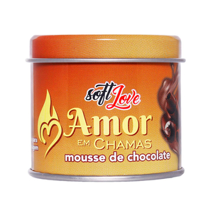 Amor Em Chamas Vela Beijável 50g Soft Love