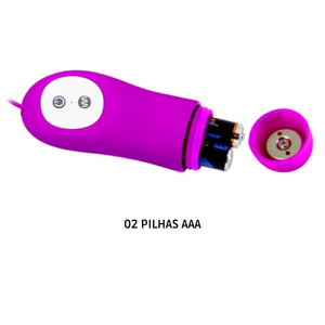 Cápsula Vibratória Eunice Com Controle 12 Vibrações Pretty Love