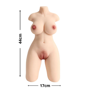 Masturbador Molly Formato Corpo Feminino Com Vagina E ânus Vibe Toys