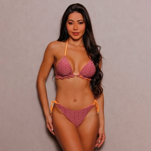 Biquíni Dupla Face Blogueirinha Com Bojo E Fio Dental Duplo Hangar