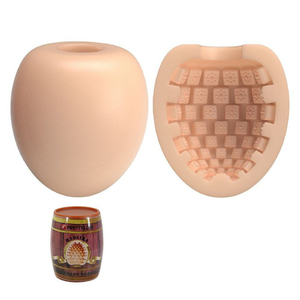 Masturbador Egg Lata Madeira Formato De Barril Pretty Love