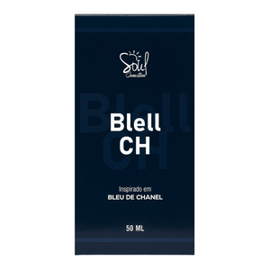 Blell Ch Colônia Masculina 50ml Soul Cosméticos