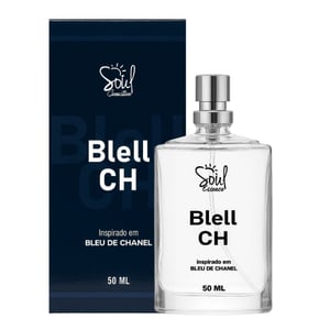 Blell Ch Colônia Masculina 50ml Soul Cosméticos