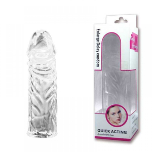 Capa Peniana Com Saliências Massageadoras 13cm