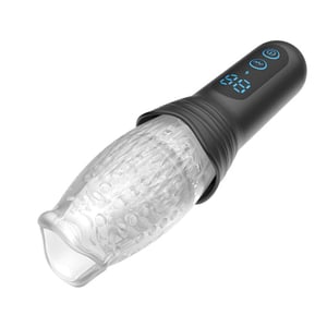 Masturbador Lanterna 9 Modos De Vai E Vem Rotação E Vibração