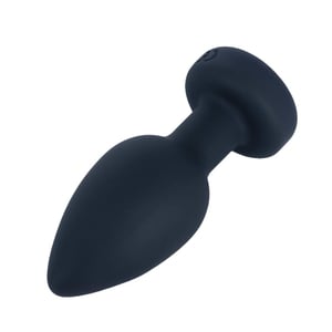 Plug Anal Silicone 10 Modos De Vibração Com Controle Remoto Sem Fio
