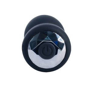 Plug Anal Silicone 10 Modos De Vibração Com Controle Remoto Sem Fio