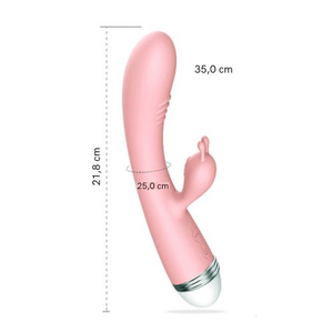 Vibrador Ponto G Com Estimulador Clitoriano Slug 10 Vibrações Vibe Toys