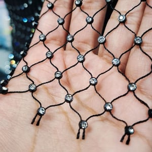 Cropped De Tela Com Strass Yaffa Lingerie