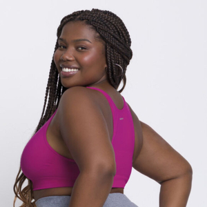 Top Nadador Plus Size Em Poliamida Sem Bojo Selene