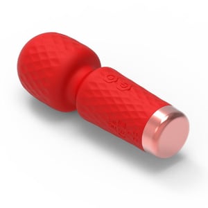 Massageador Varinha Mágica Hero Recarregável Com 10 Modos De Vibração