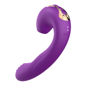 Estimulador Clitoriano Sucker Recarregável Com Penetrador Ponto G Vibe Toys