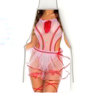 Avental 3d Feminino Noivinha Sensual Pimenta Sexy 