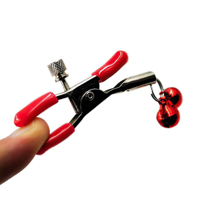 Grampos Colors Para Os Seios Com Adorno Em Metal Vibe Toys