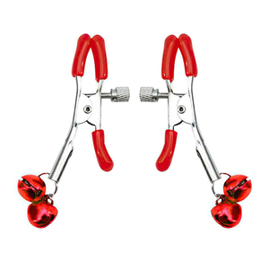 Grampos Colors Para Os Seios Com Adorno Em Metal Vibe Toys