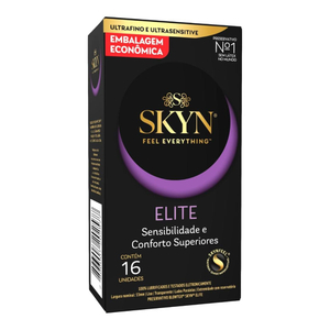 Preservativo Skyn Elite Ultrafino E Ultrasensitive 16 Unidades Blowtex