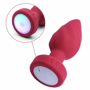Plug Anal Com Touch E Controle Remoto Em Formato De Anel Vibe Toys