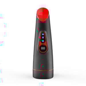 Masturbador 007 Pró Com Sucção E Tela De Led 9 Modos De Estimulação