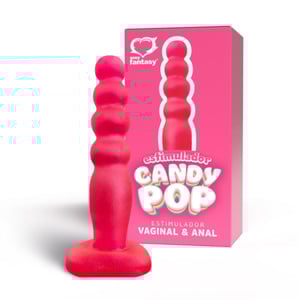 Estimulador Candy Pop Maciço 14 X 2,8cm Sexy Fantasy
