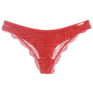 Calcinha Rendada Luna Fio Dental Duplo Edima