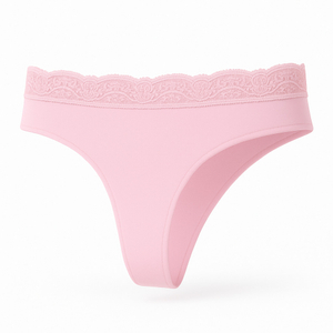 Calcinha Sem Cortura Com Renda Delicate Hangar