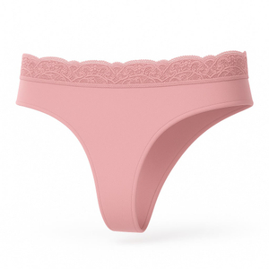 Calcinha Sem Cortura Com Renda Delicate Hangar